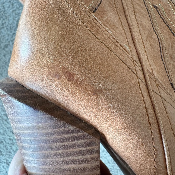 Jessica Simpson RARE Alan heeled western cowgirl boots size 8 - Picture 5 of 12